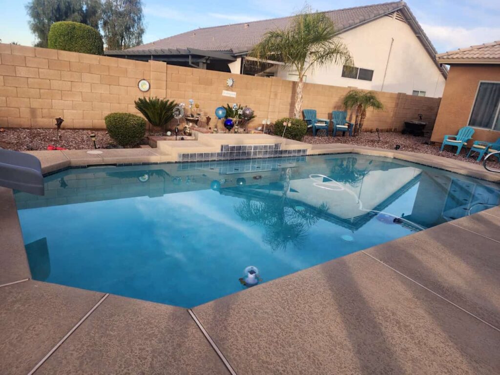 pool maintenance service rectangular pool