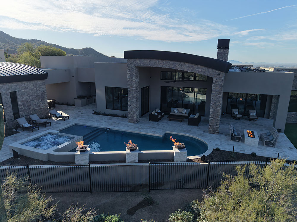 aqua squad fire and water feature combination