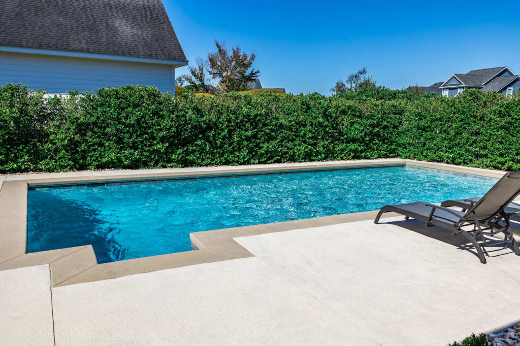 saltwater swimming pool